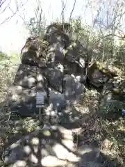 筑波山神社 女体山御本殿の周辺