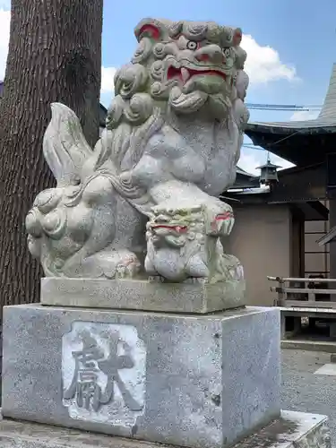 相模原氷川神社の狛犬