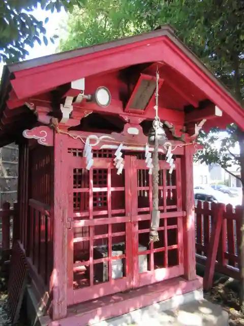 正一位稲荷大明神(築山稲荷社)の本殿・本堂