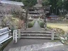 上長瀬國津神社の鳥居