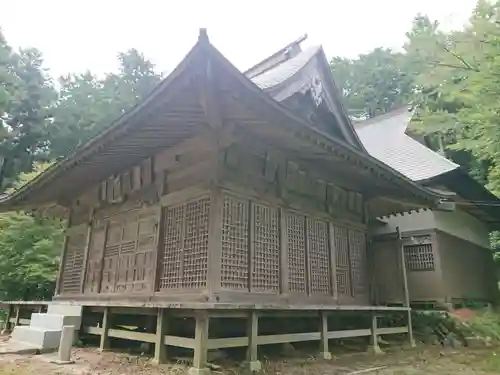白山神社の本殿・本堂