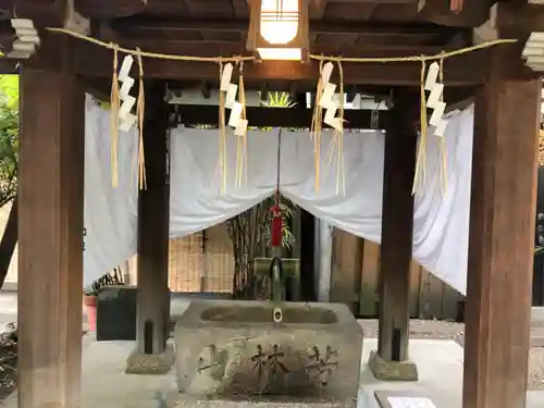 堀越神社の手水舎