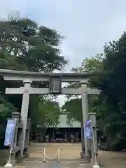 海上八幡宮の鳥居