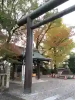 溝旗神社(肇國神社)の鳥居