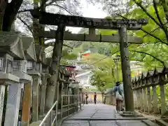 朝護孫子寺の鳥居