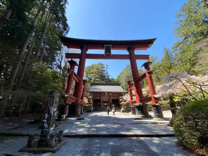 北口本宮冨士浅間神社の鳥居