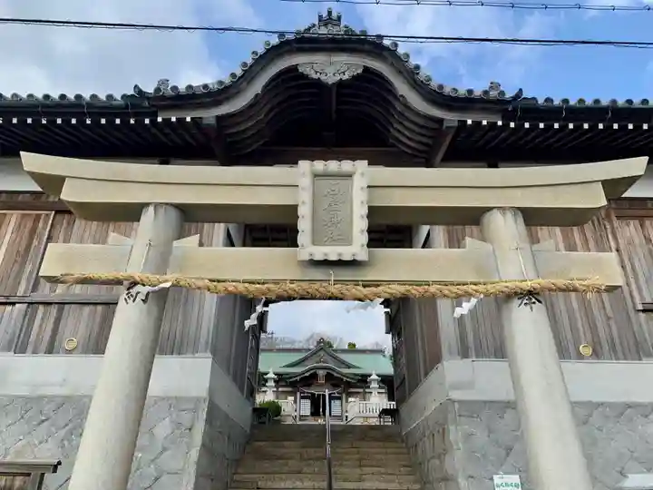 石屋神社の鳥居
