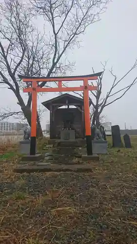 作田島船魂稲荷神社の鳥居