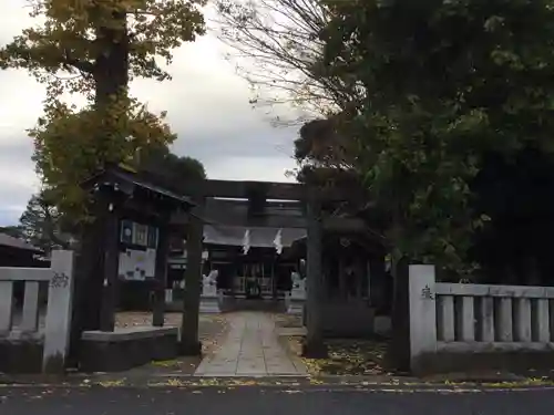 森野住吉神社の鳥居