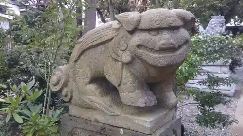 菊田神社の狛犬