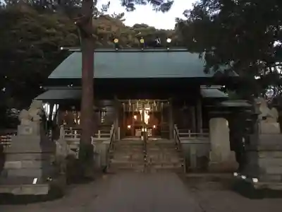 用賀神社の本殿・本堂