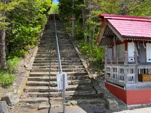 生田原神社の景色