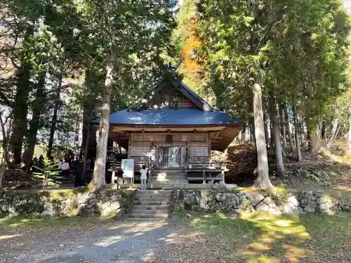 戸隠神社火之御子社の本殿