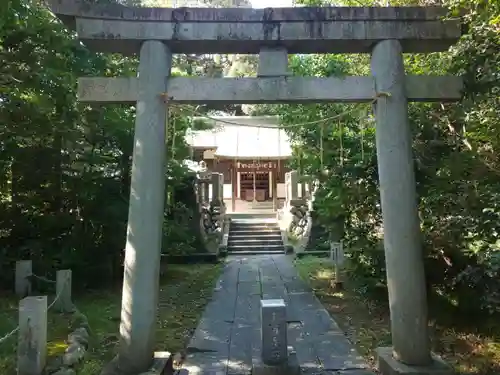 忍　諏訪神社・東照宮　の鳥居