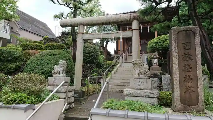 浅間神社の鳥居