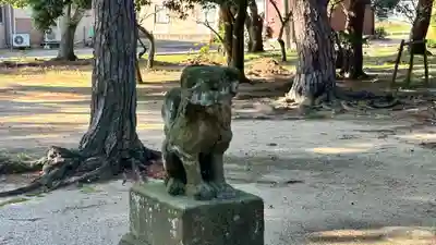 松原神社の狛犬