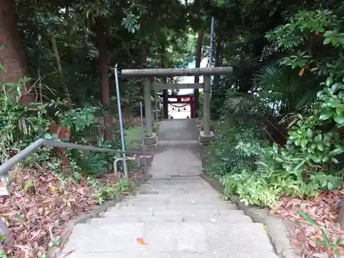 五霊神社の鳥居