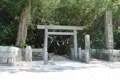 花窟神社の鳥居