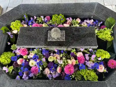 新琴似神社の手水舎