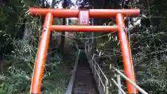 諏訪神社の鳥居