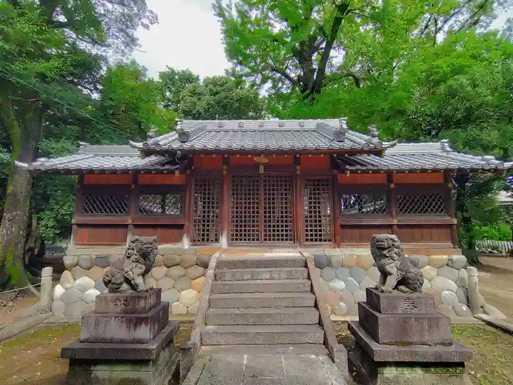 牟都志神社の本殿・本堂
