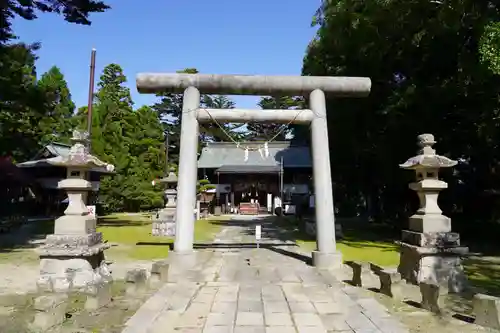 三春大神宮の鳥居