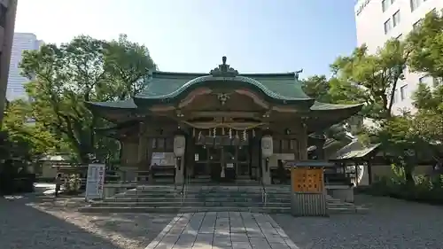 坐摩神社の本殿