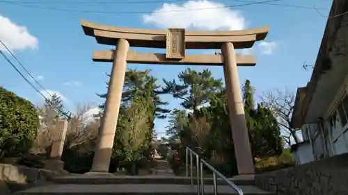 月讀神社の鳥居