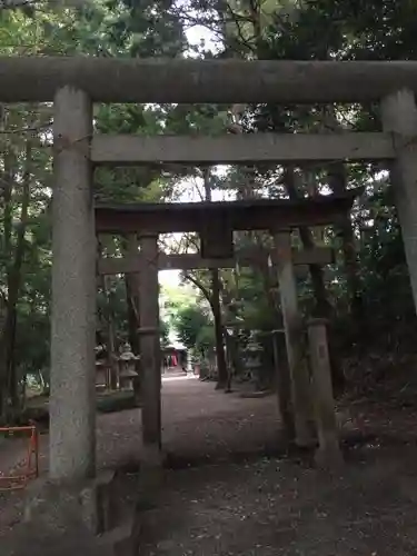 腰掛神社の鳥居