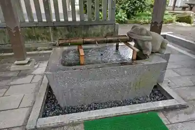 日吉神社の手水舎