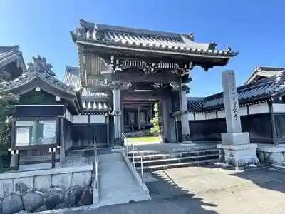 善長寺の山門