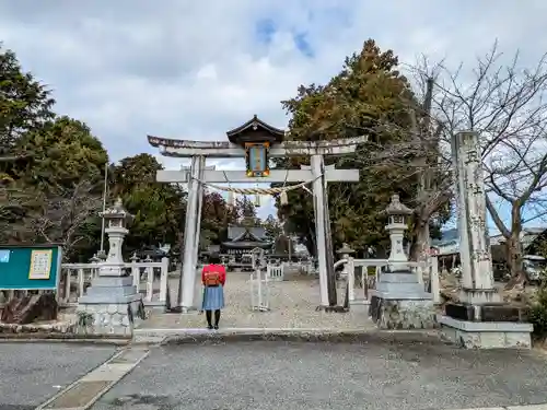 五社神社の鳥居