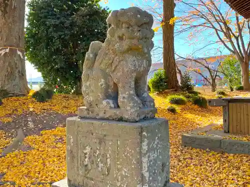 天神社の狛犬