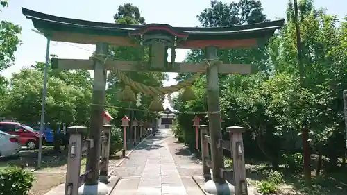 赤城久伊豆神社の鳥居