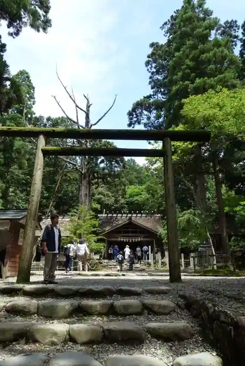 元伊勢内宮 皇大神社の鳥居