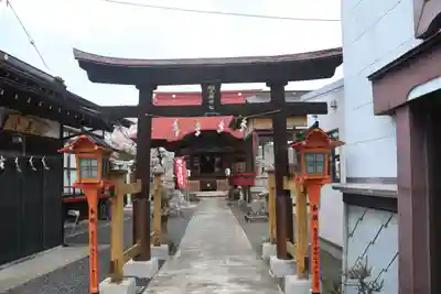 大鏑神社の鳥居