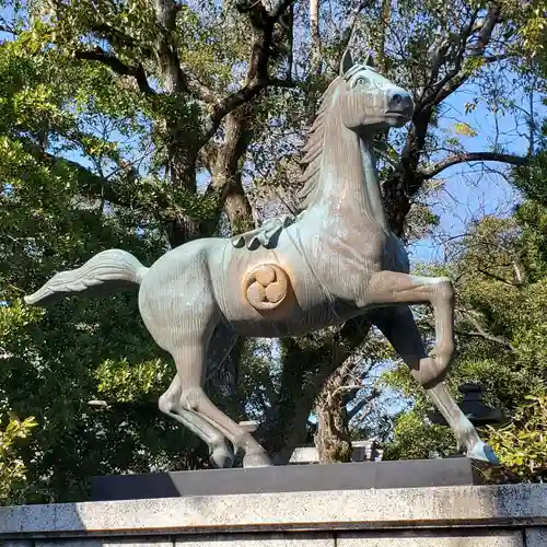 赤須賀神明社の狛犬