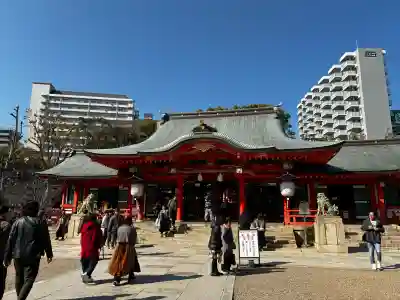 生田神社の本殿・本堂