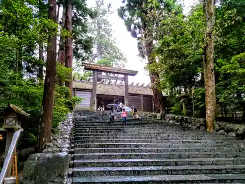 伊勢神宮内宮（皇大神宮）の鳥居