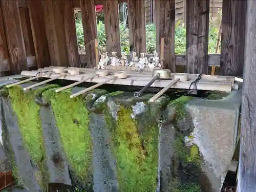 山家神社の手水舎