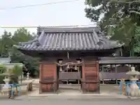 八幡神社の山門・神門