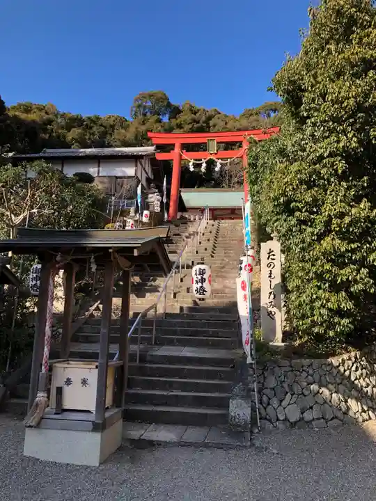 粉河産土神社(たのもしの宮)の鳥居