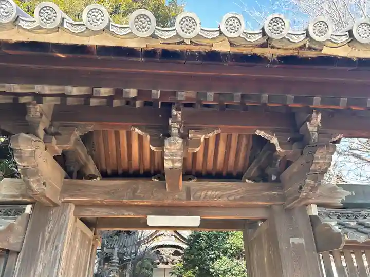 万福寺の山門・神門