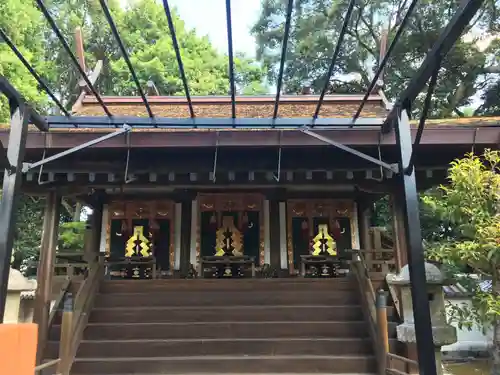 氷室神社の本殿