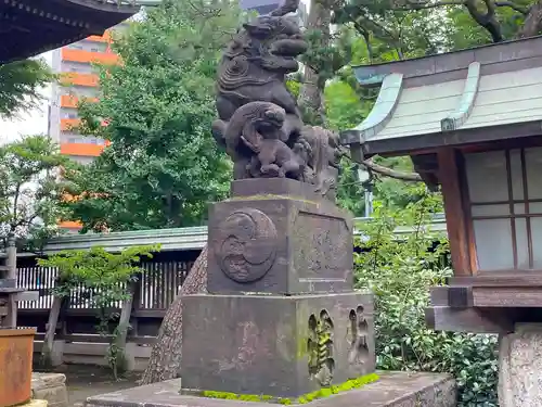 荏原神社の狛犬