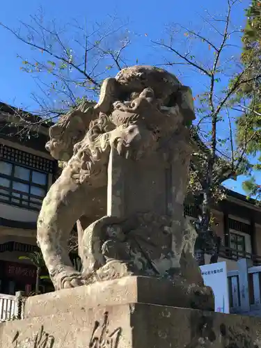 大麻比古神社の狛犬