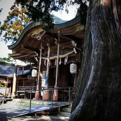 大麻比古神社の本殿・本堂