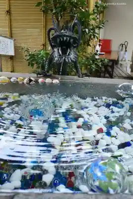 蛇窪神社の手水舎