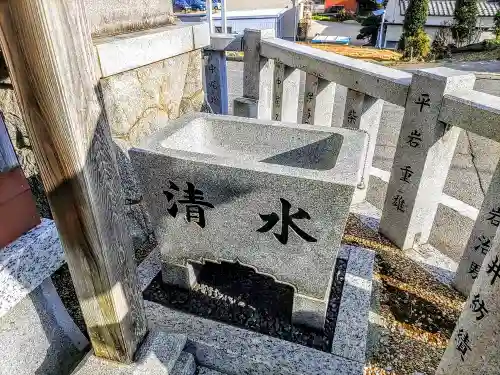 秋葉神社の手水舎