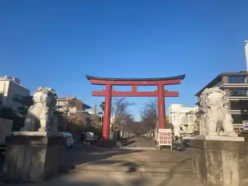 鶴岡八幡宮の鳥居